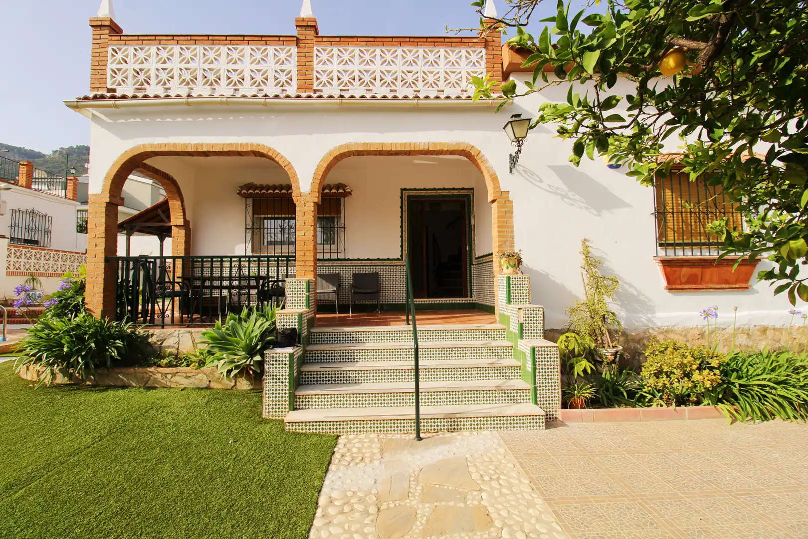 Jardí de Casa o xalet de lloguer en Alhaurín de la Torre amb Aire condicionat, Calefacció i Jardí privat