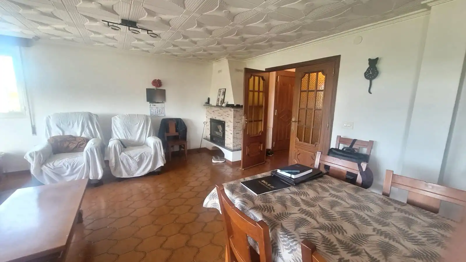 Sala de estar de Casa o chalet en venta en Camponaraya con Calefacción, Jardín privado y Terraza