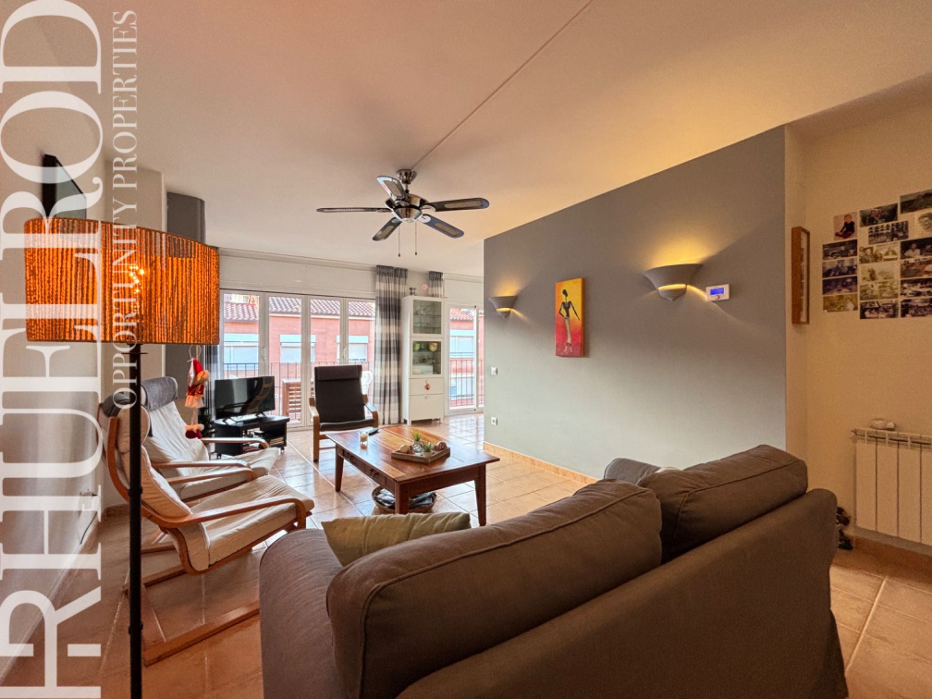 Wohnzimmer von Dachboden zum verkauf in Arenys de Munt mit Klimaanlage, Heizung und Terrasse