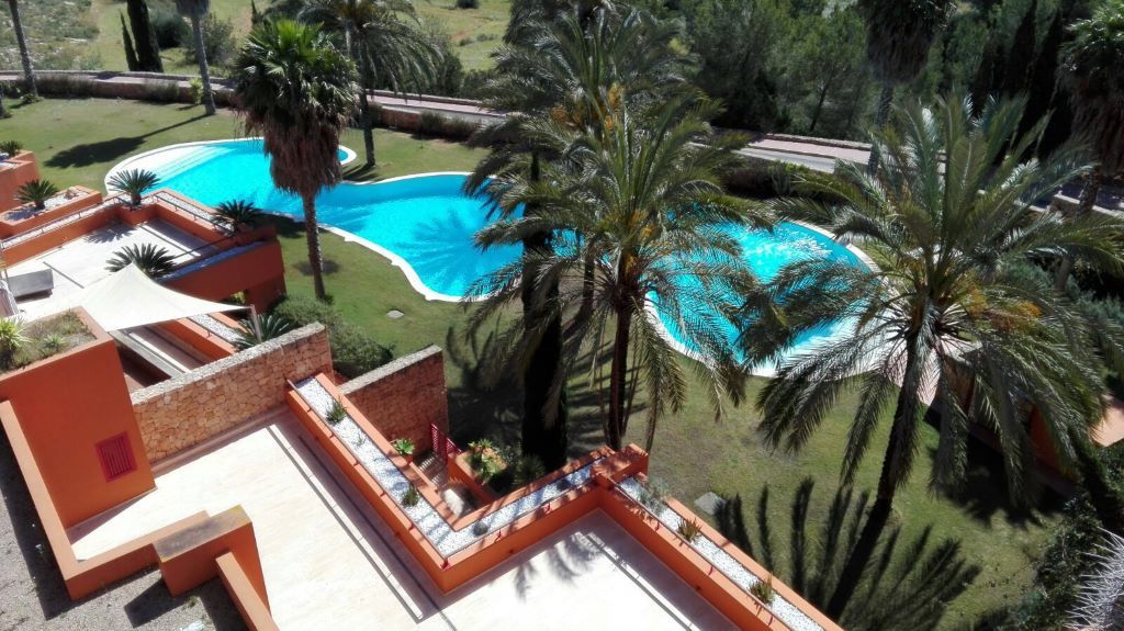 Swimming pool of Flat for sale in Santa Eulària des Riu