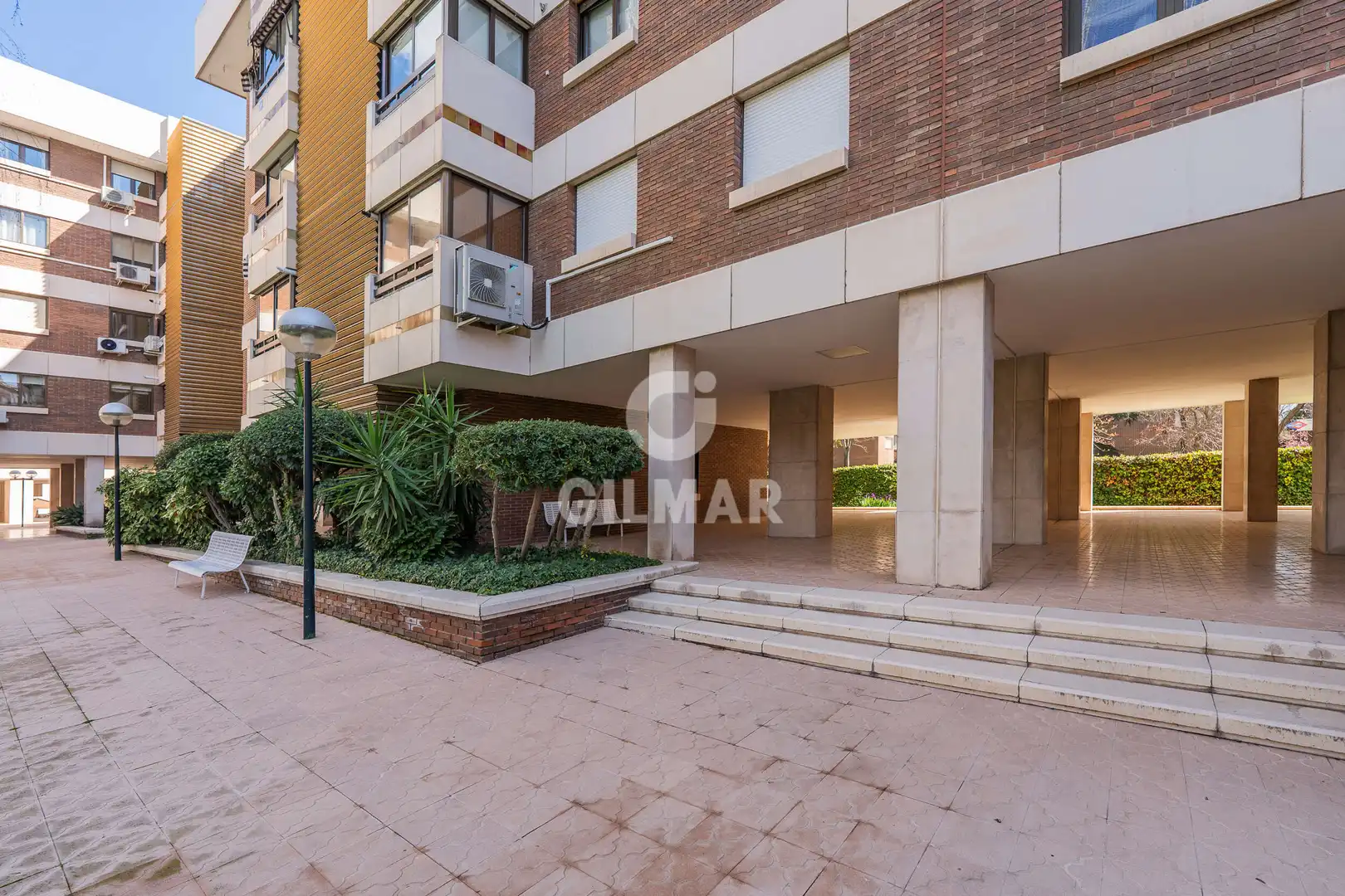 Exterior view of Flat for sale in Madrid  with Heating, Private garden and Swimming Pool