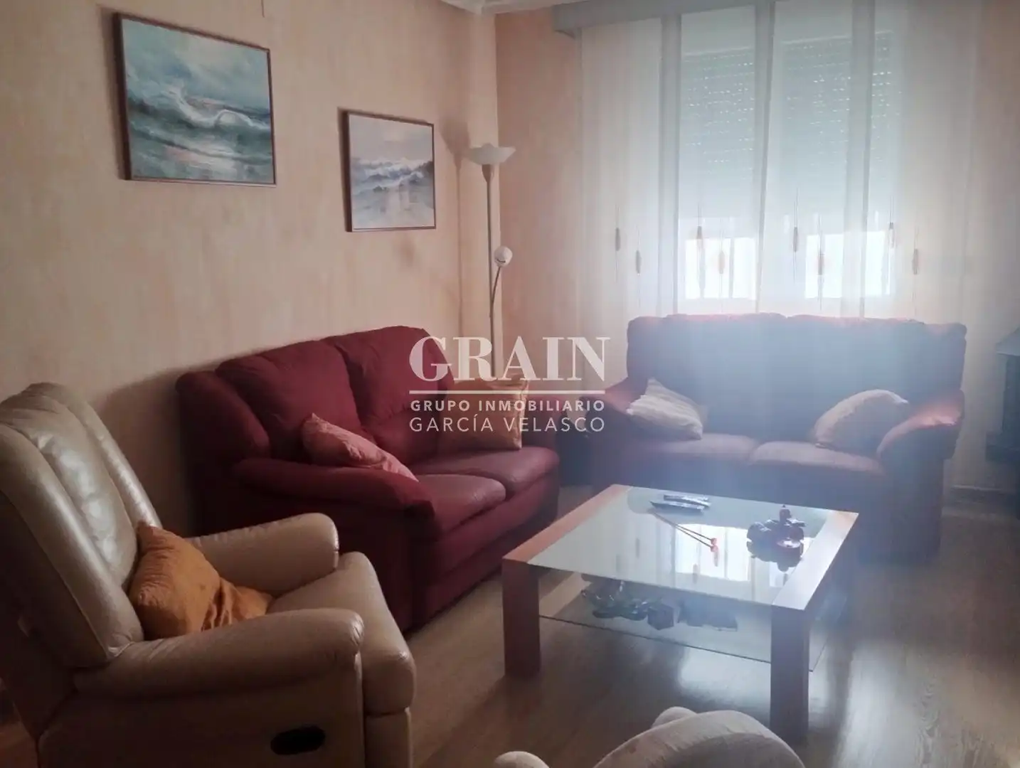 Sala d'estar de Casa adosada en venda en La Gineta amb Aire condicionat, Calefacció i Terrassa