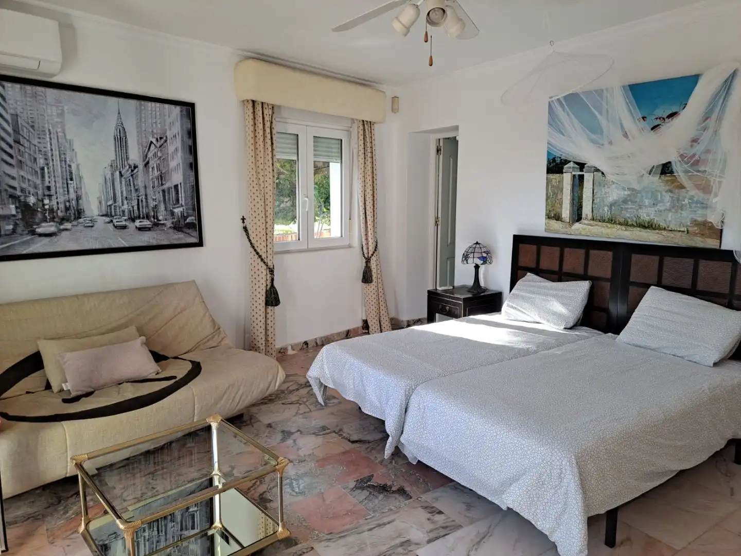 Habitación de Casa o chalet en venta en Mijas con Aire acondicionado, Terraza y Piscina
