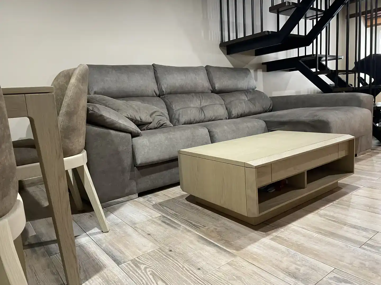Sala d'estar de Casa adosada en venda en Mugardos