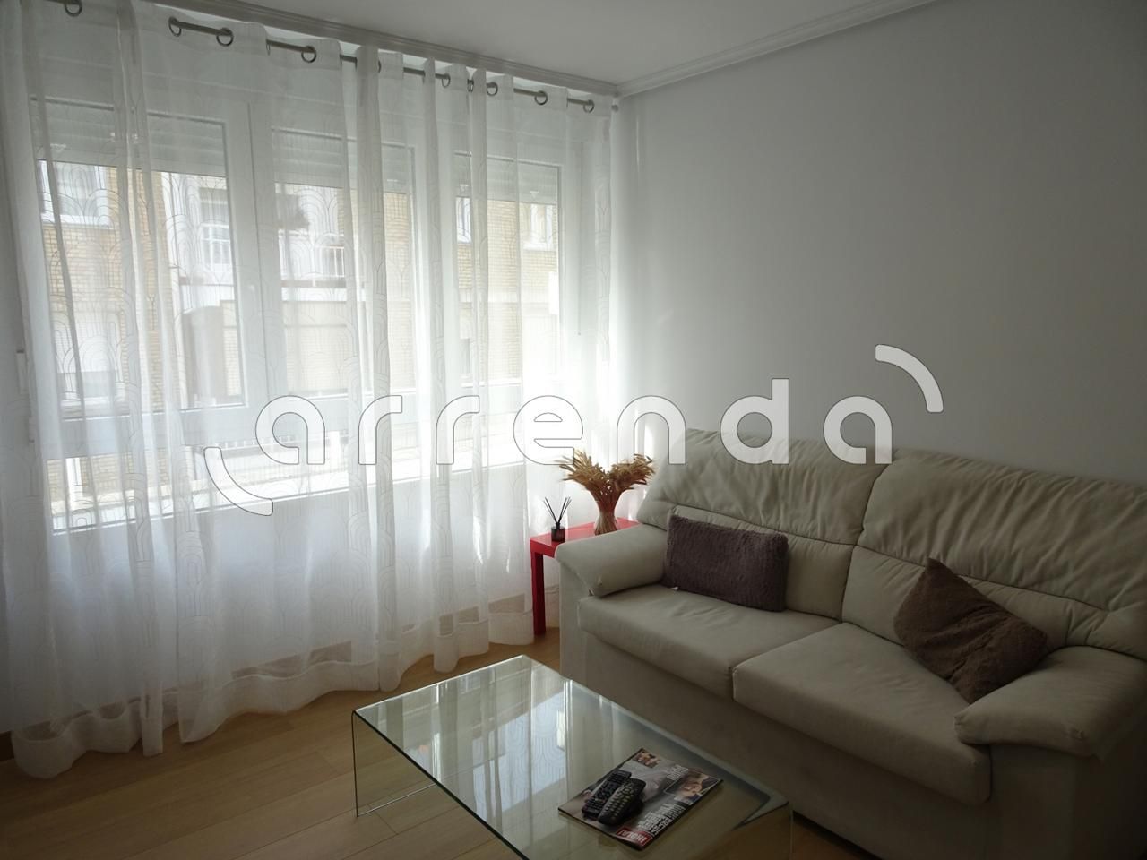 Bedroom of Flat to rent in Santander  with Heating, Furnished and Balcony