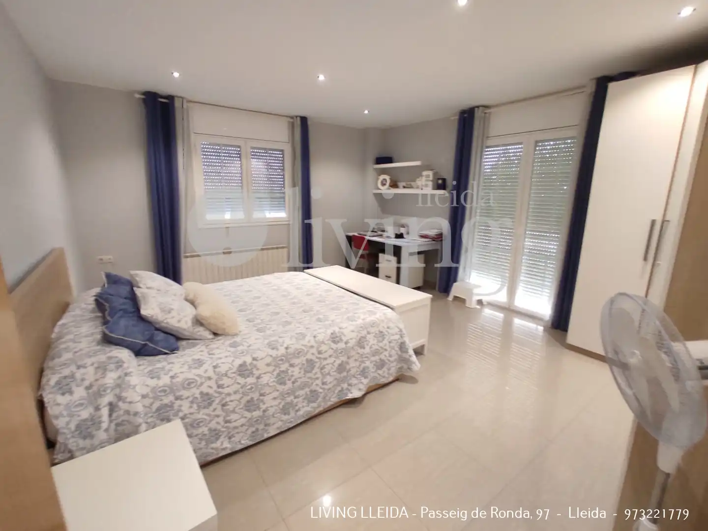 Bedroom of Houses for sale in Bell-lloc d'Urgell  with Heating, Private garden and Terrace