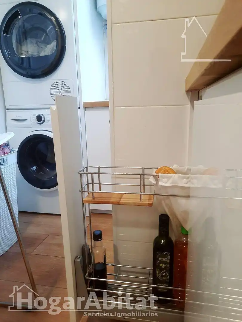 Kitchen of Flat for sale in Albal  with Air Conditioner, Parquet flooring and Balcony