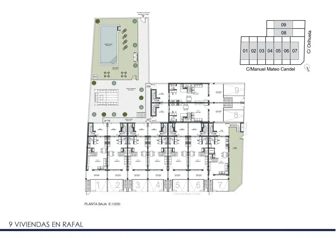 Casa a schiera con piscina in vendita a Rafal, imagen 21