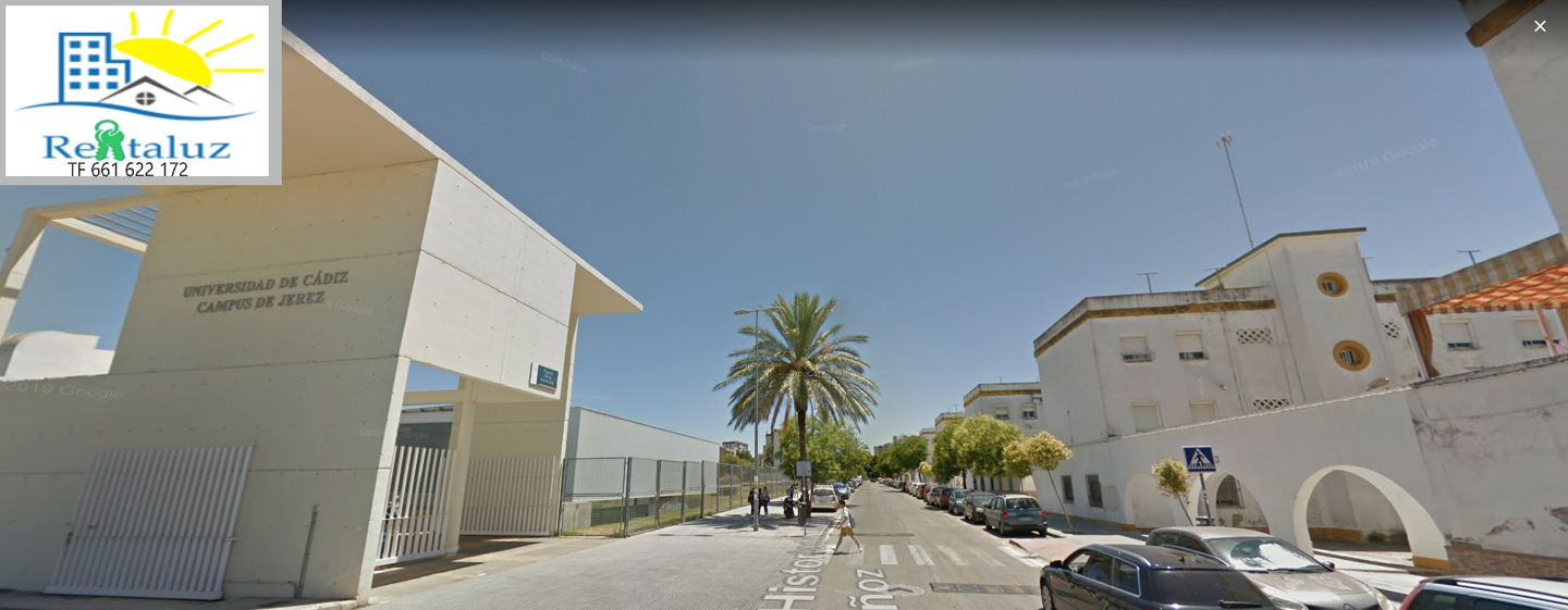 Exterior view of Planta baja to rent in Jerez de la Frontera  with Air Conditioner and Furnished