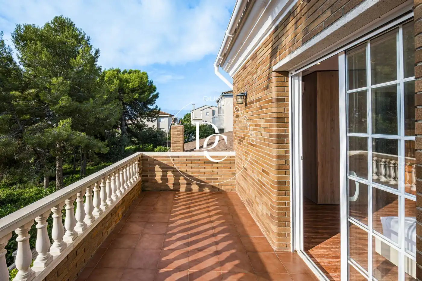 Terraza de Casa o chalet de alquiler en Mas Trader - Corral d'En Tort - Corral d'En Cona