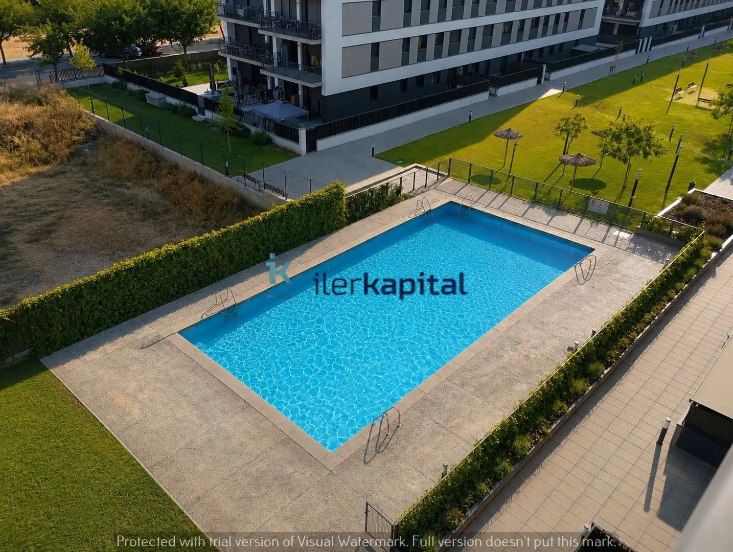 Schwimmbecken von Wohnung zum Verkauf in Lleida mit Klimaanlage, Heizung und Terrasse