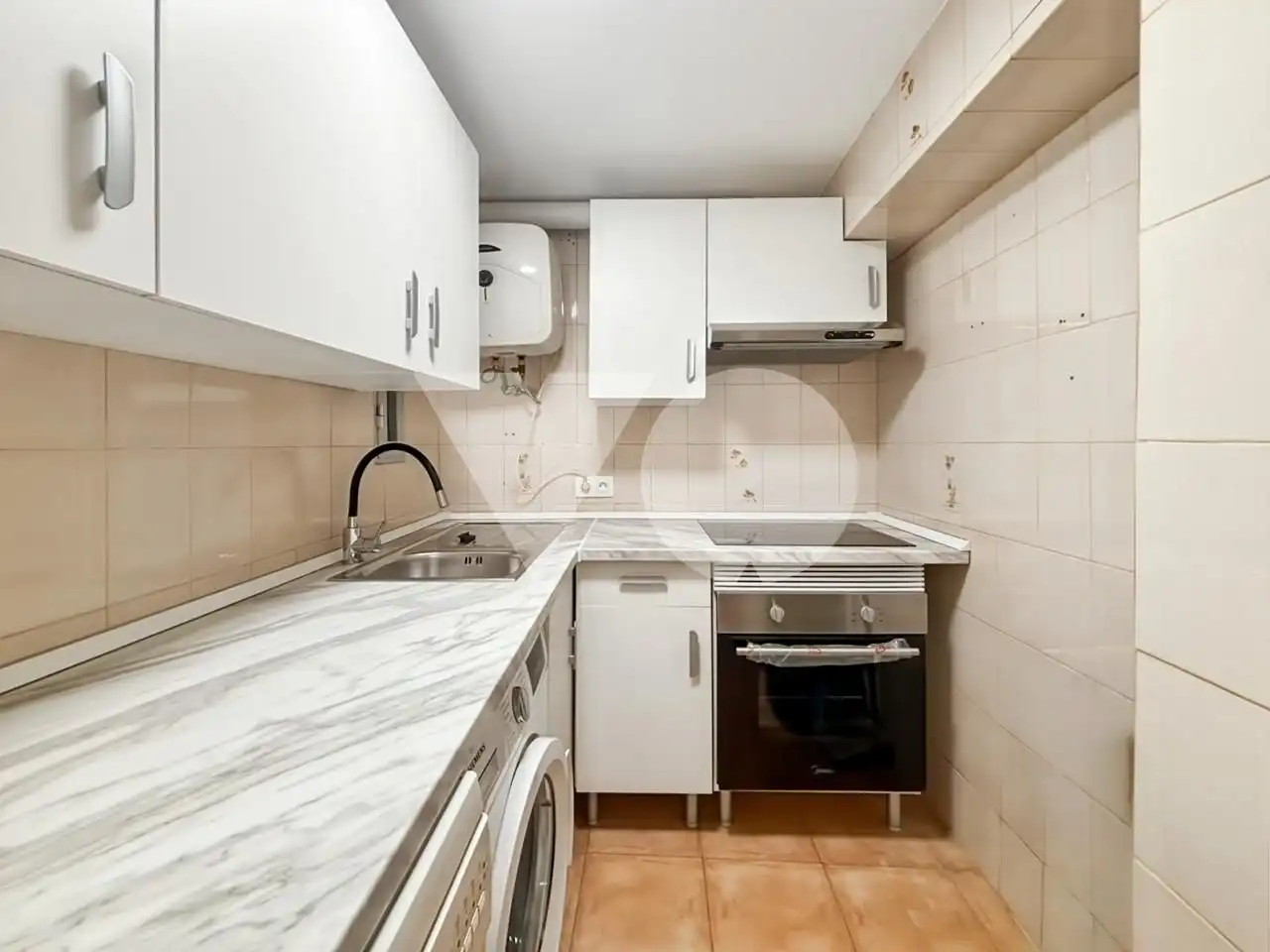 Cocina de Apartamento de alquiler en Madrid con Aire acondicionado y Calefacción
