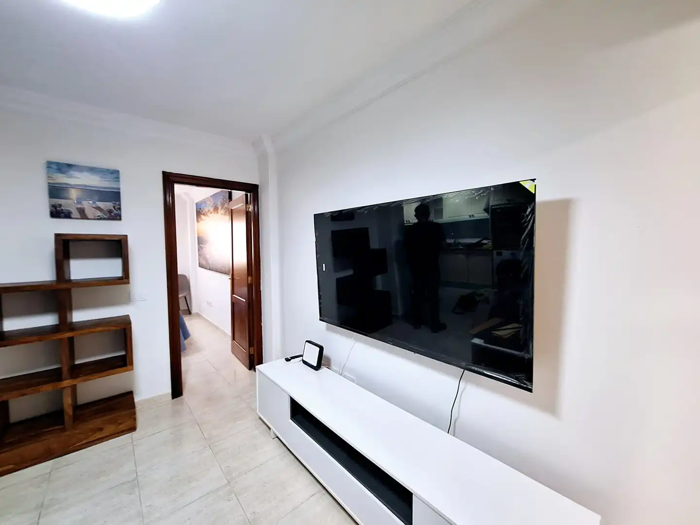 Wohnzimmer von Wohnungen zur Miete in Las Palmas de Gran Canaria mit Möbliert, Waschmaschine und Mikrowelle