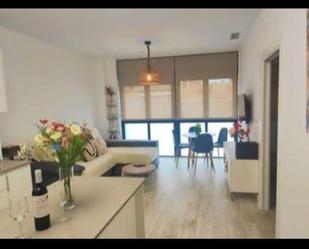 Sala d'estar de Apartament de lloguer en Guardamar del Segura amb Aire condicionat i Calefacció