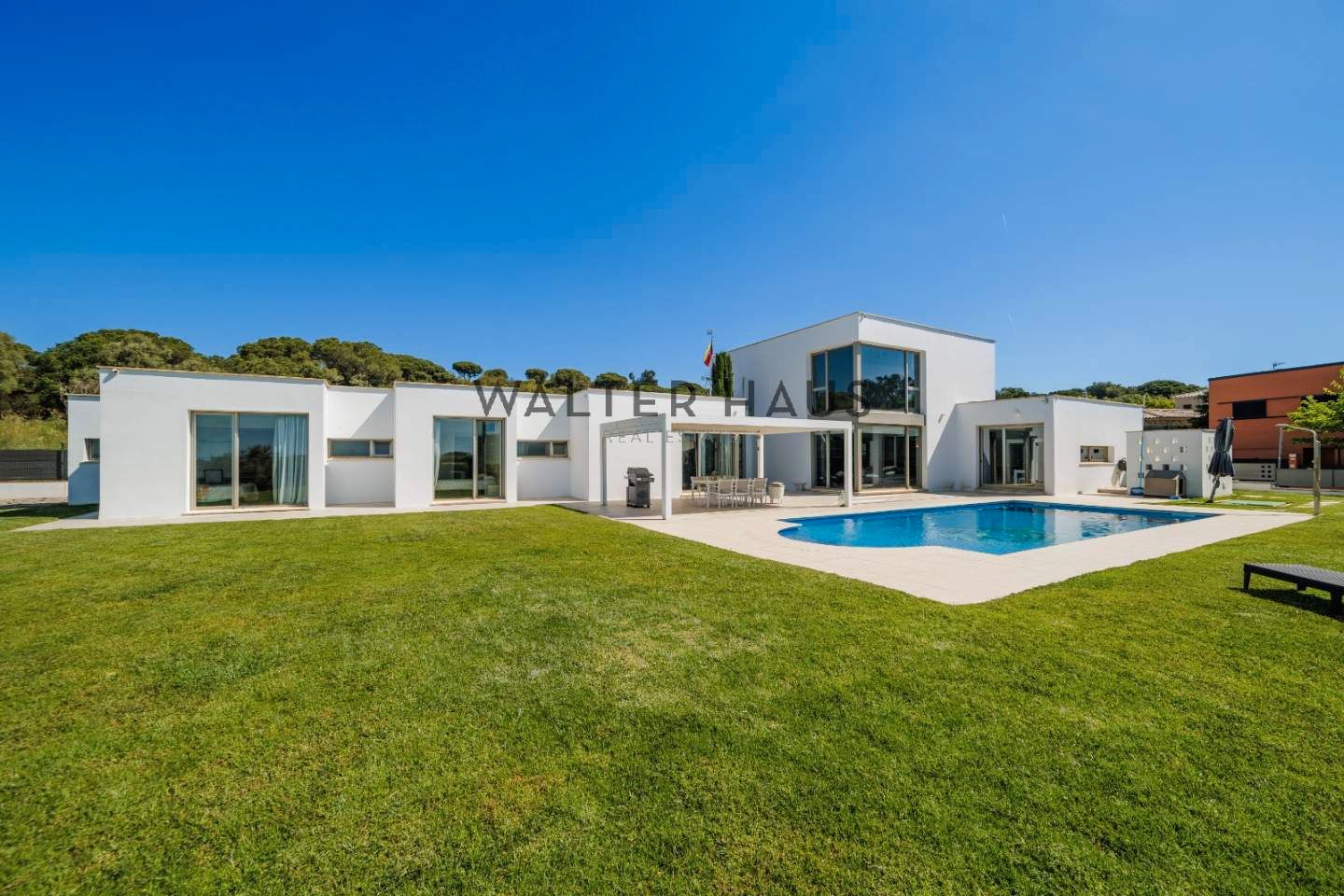 Exterior view of House or chalet for sale in Calonge i Sant Antoni  with Air Conditioner, Heating and Private garden
