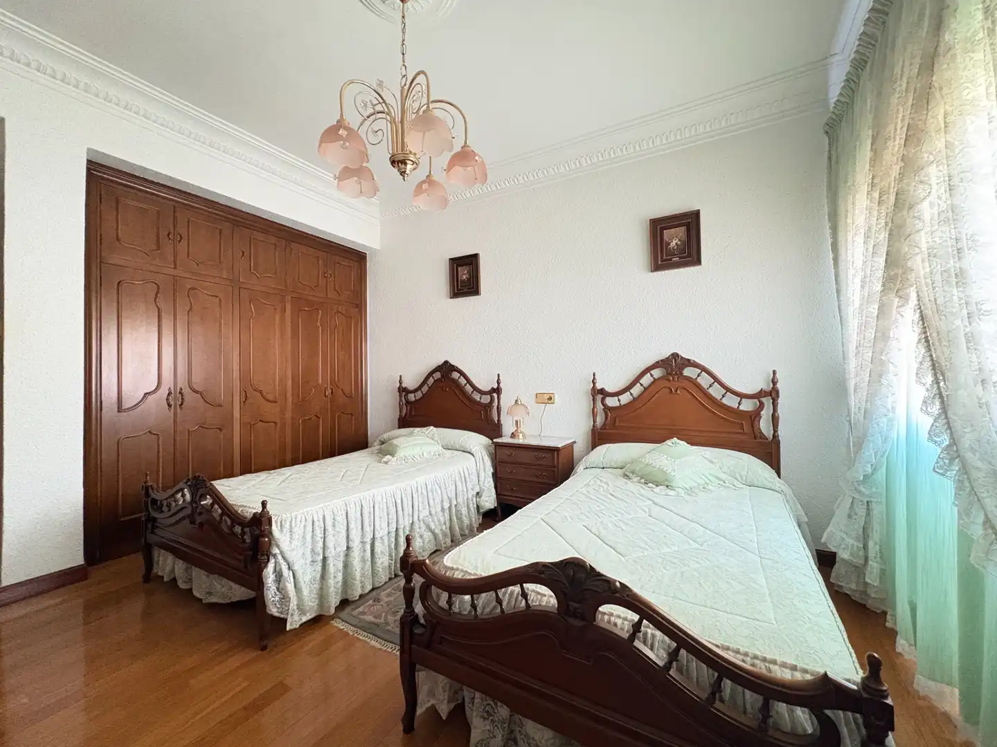 Schlafzimmer von Wohnung zum Verkauf in Arnedo mit Heizung, Parkett und Terrasse