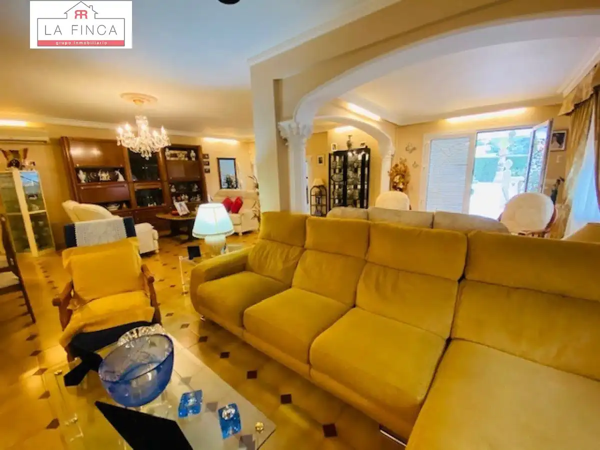 Living room of Houses for sale in Málaga  with Private garden, Terrace and Storage room