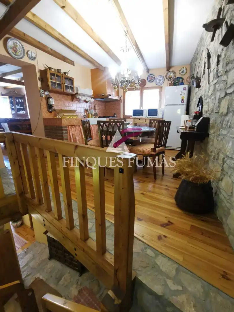 Cocina de Casa o chalet en venta en Savallà del Comtat con Calefacción, Trastero y Amueblado