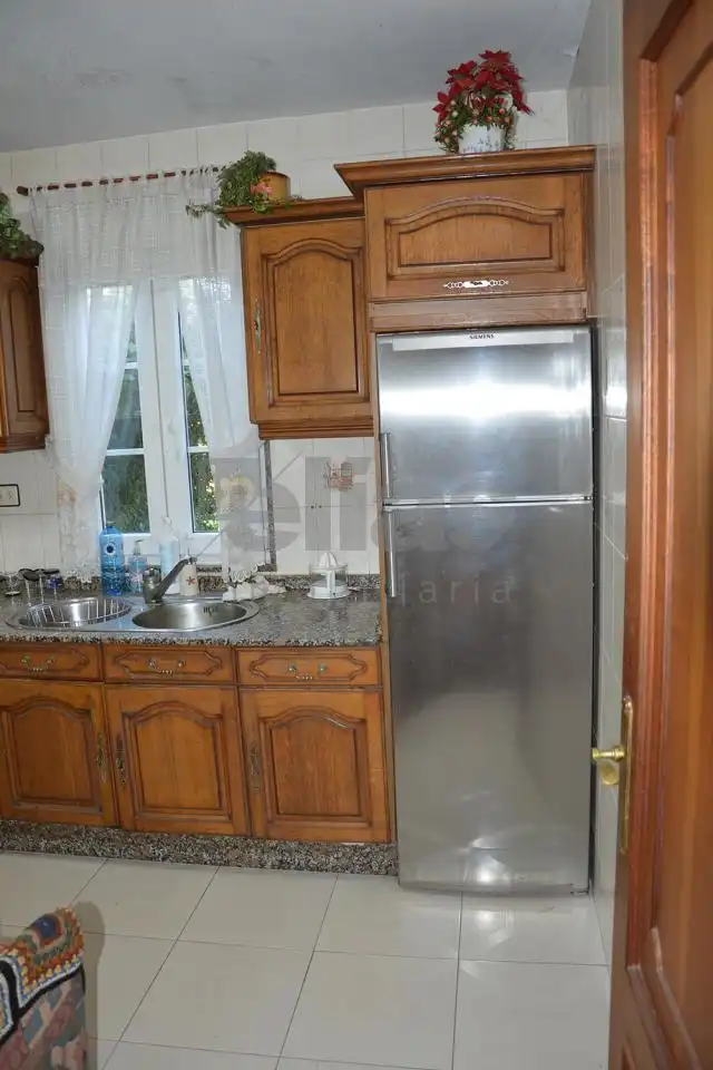 Cocina de Casa o chalet en venta en Zas con Calefacción, Jardín privado y Amueblado