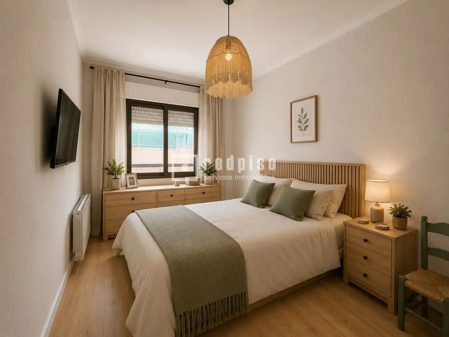 Bedroom of Flat for sale in Madrid