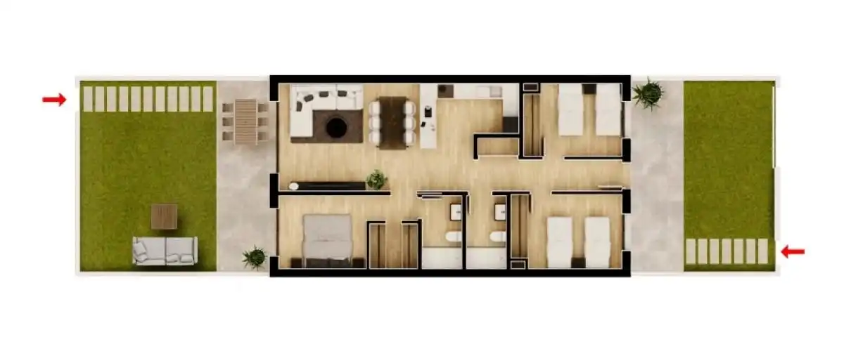 Apartamento en venta en Novelda