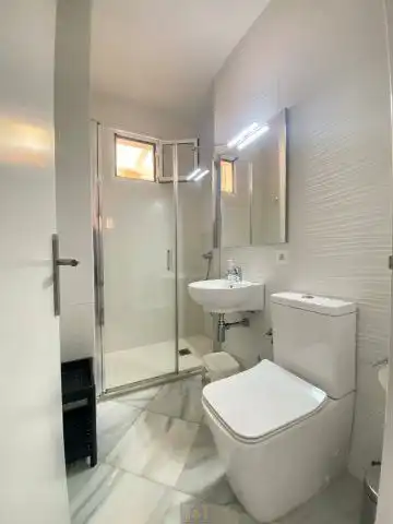 Bathroom of Apartments for rent in Islantilla  with Air Conditioner and Terrace