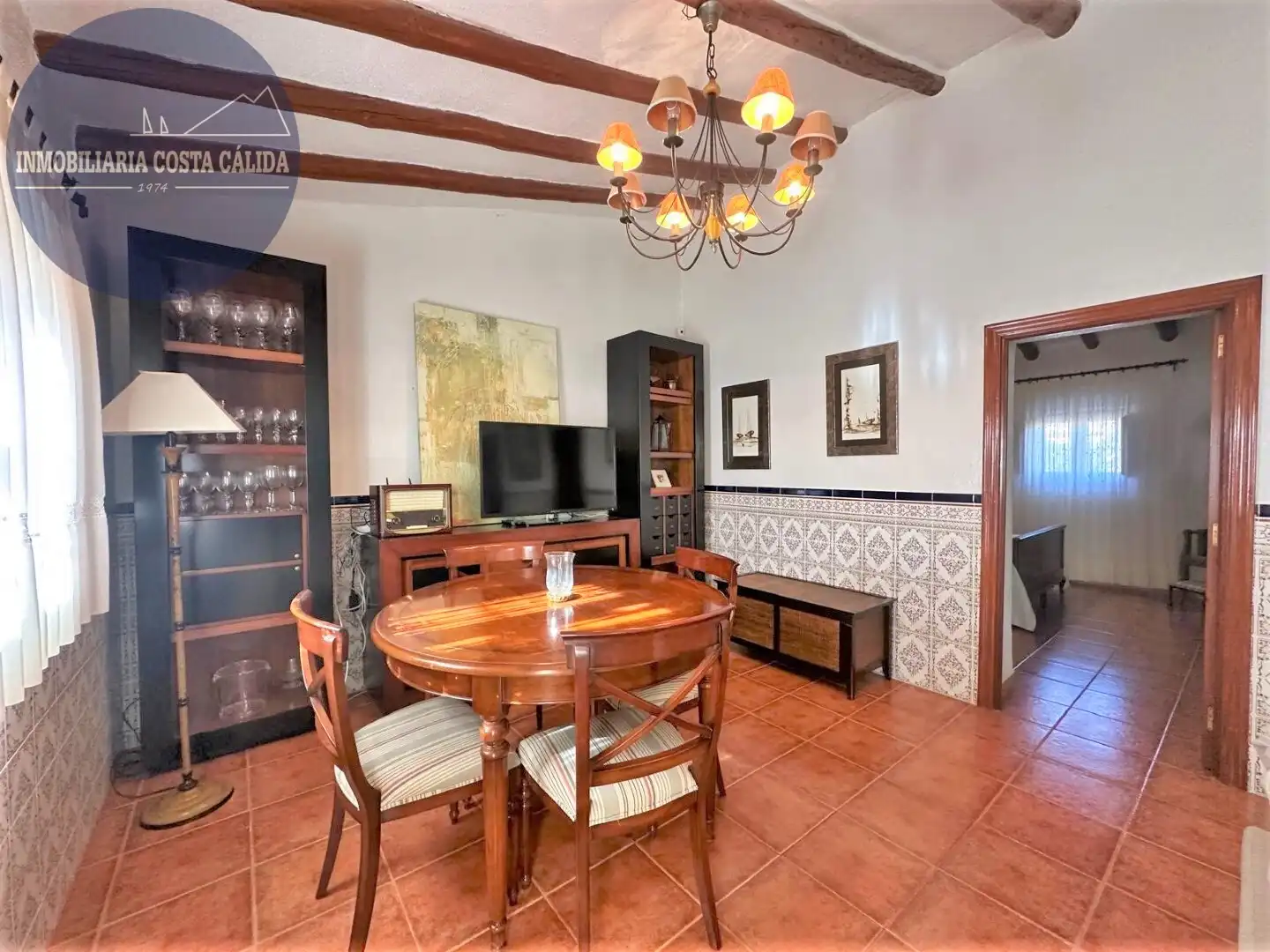 Comedor de Finca rústica en venta en Águilas con Aire acondicionado, Calefacción y Jardín privado