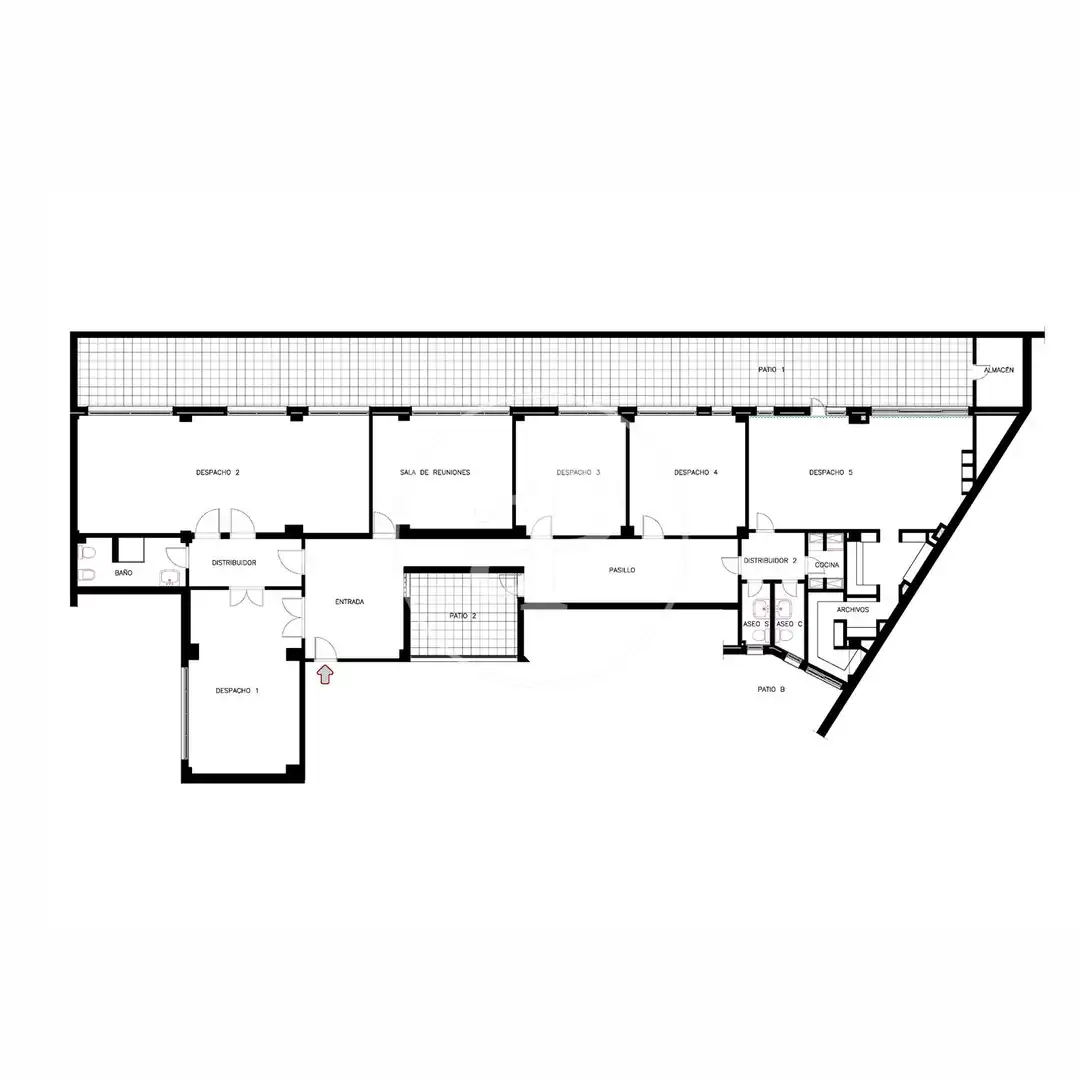 Wohnung zum Verkauf in Madrid mit Klimaanlage, Heizung und Terrasse
