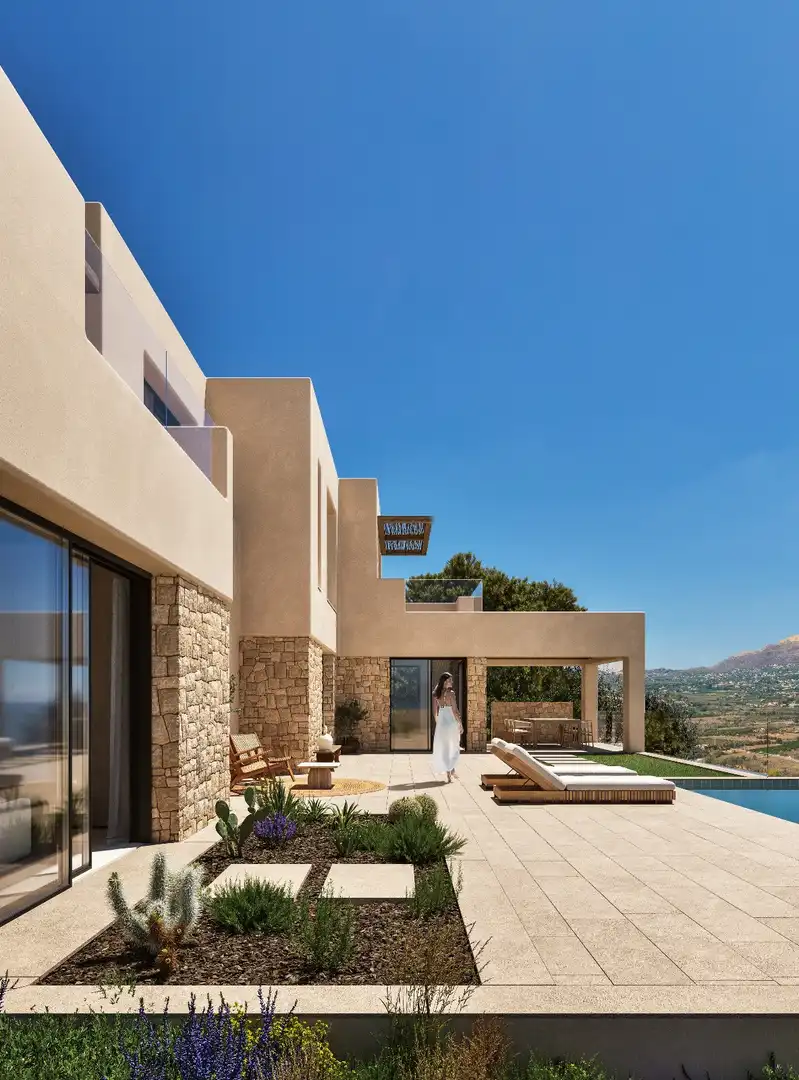 Vista exterior de Casa o chalet en venta en Jávea / Xàbia con Aire acondicionado, Jardín privado y Terraza