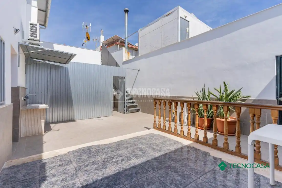 Terraza de Casa adosada en venta en Vícar con Aire acondicionado y Trastero