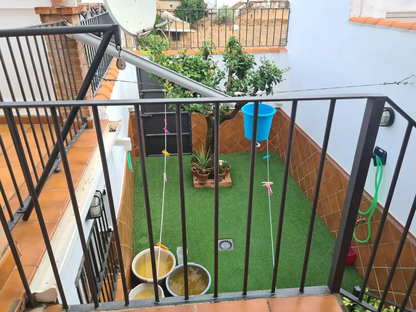 Terraza de Casa adosada en venta en Higuera de la Sierra con Aire acondicionado, Terraza y Trastero