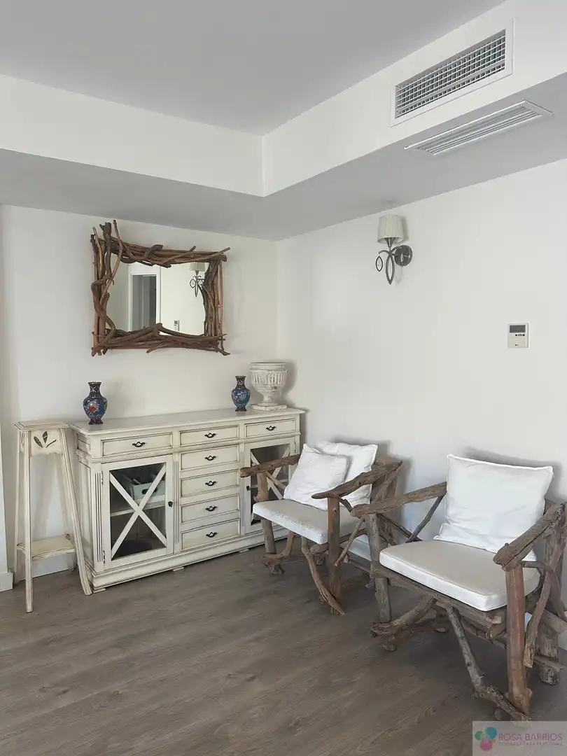 Living room of Duplexes for sale in Marbella  with Air Conditioner, Terrace and Storage room