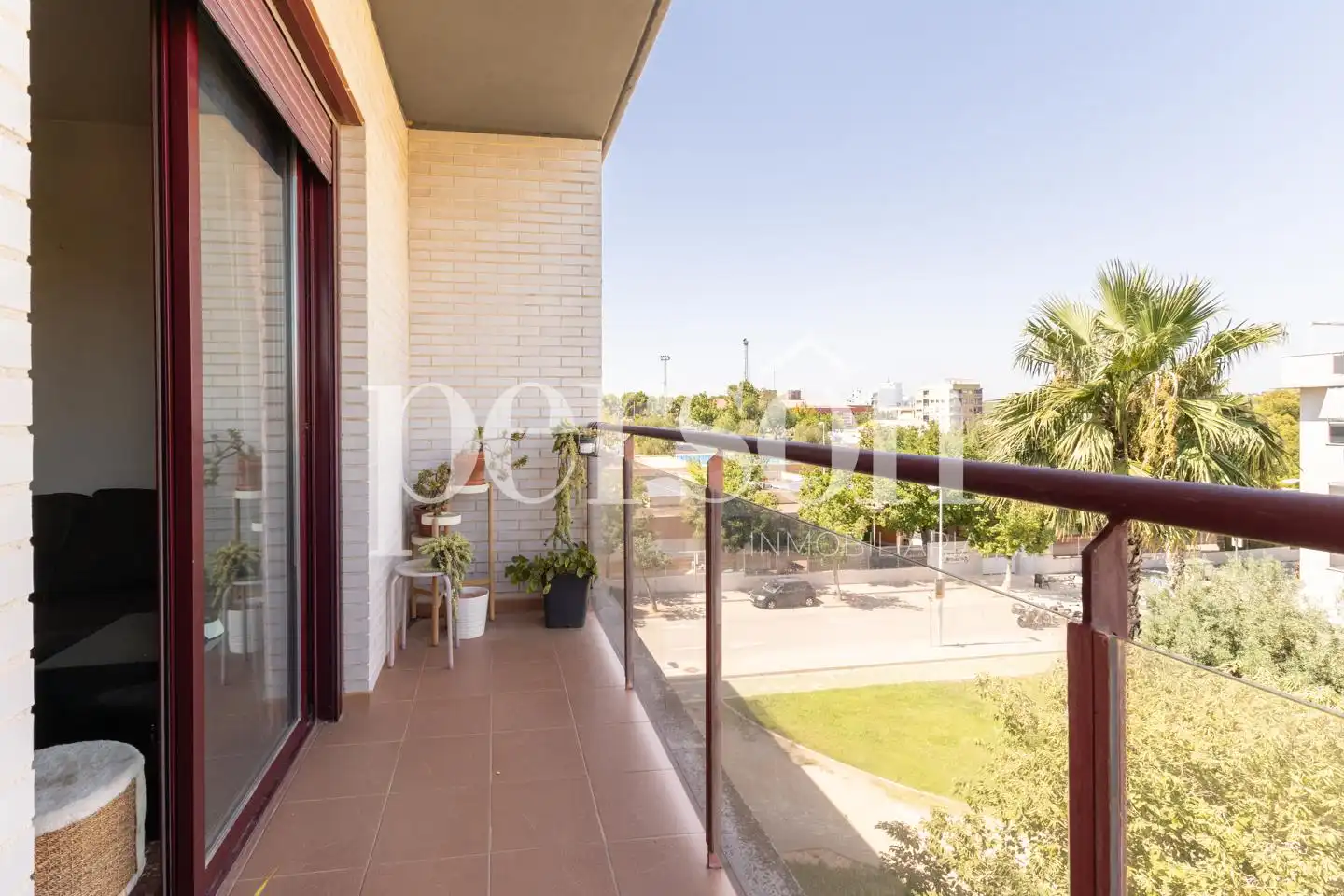 Terrasse von Maisonette zur Miete in Manises mit Klimaanlage, Terrasse und Möbliert
