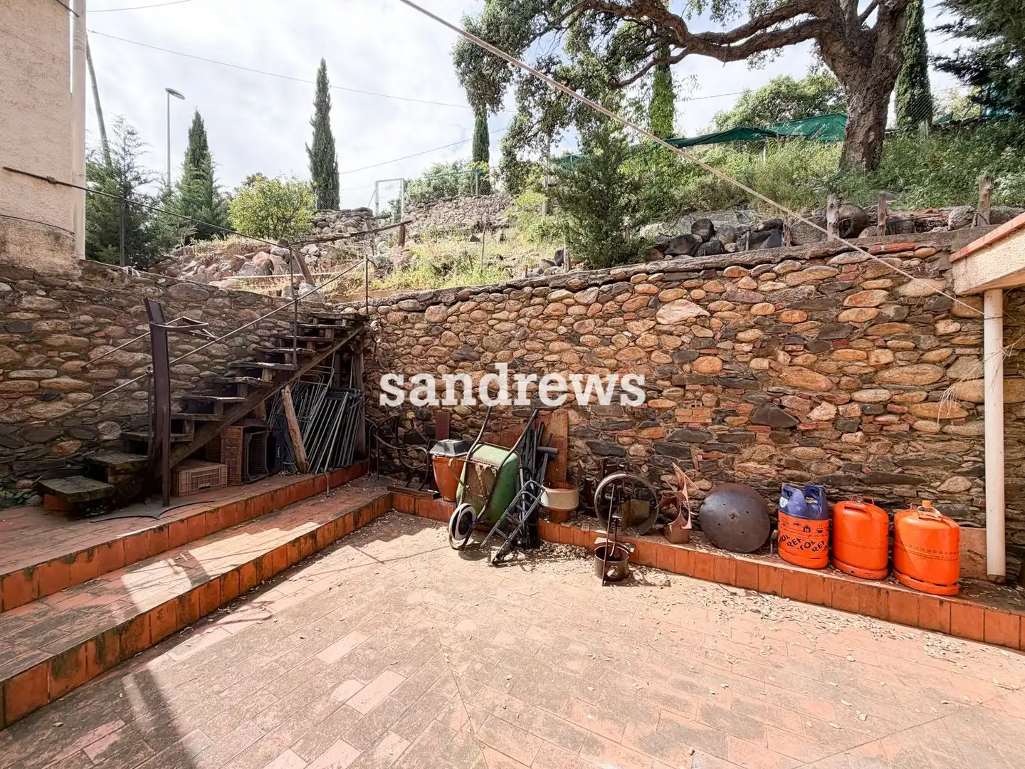 Jardín de Finca rústica en venta en Rabós con Aire acondicionado, Calefacción y Piscina