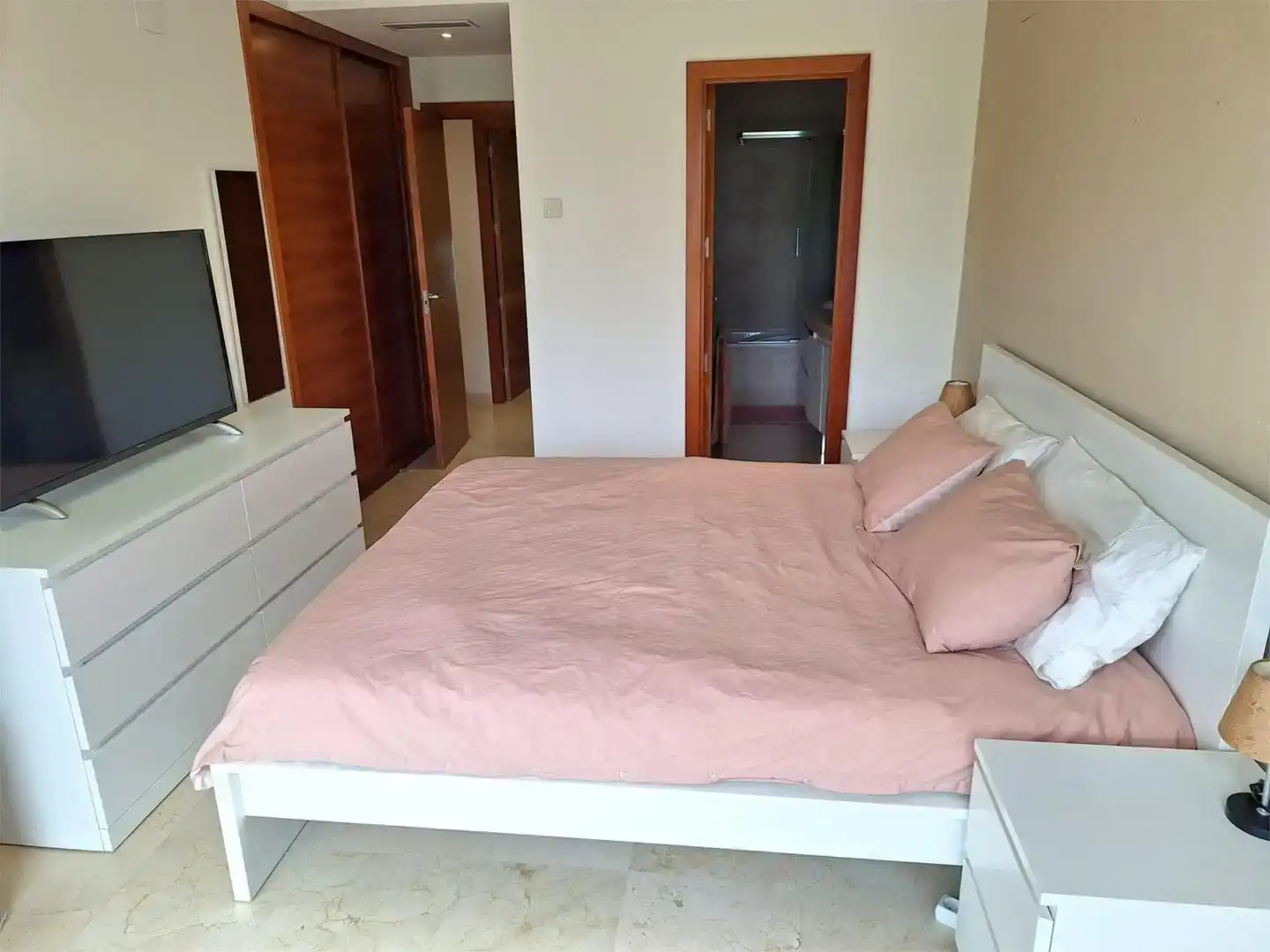 Schlafzimmer von Wohnung zur Miete in Elche / Elx mit Klimaanlage und Möbliert