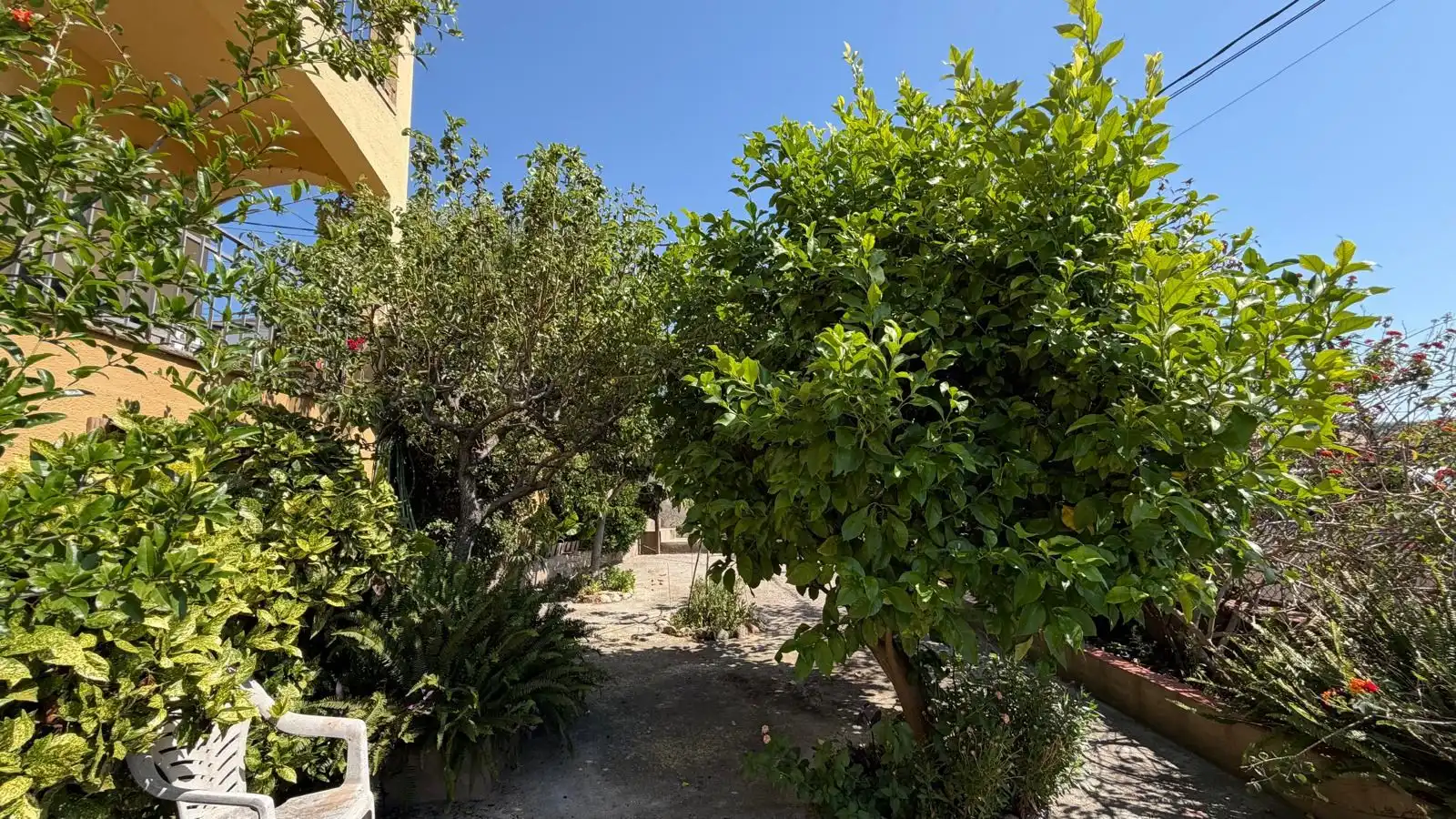 Garten von Wohnung zum Verkauf in Caldes de Montbui mit Heizung, Terrasse und Abstellraum