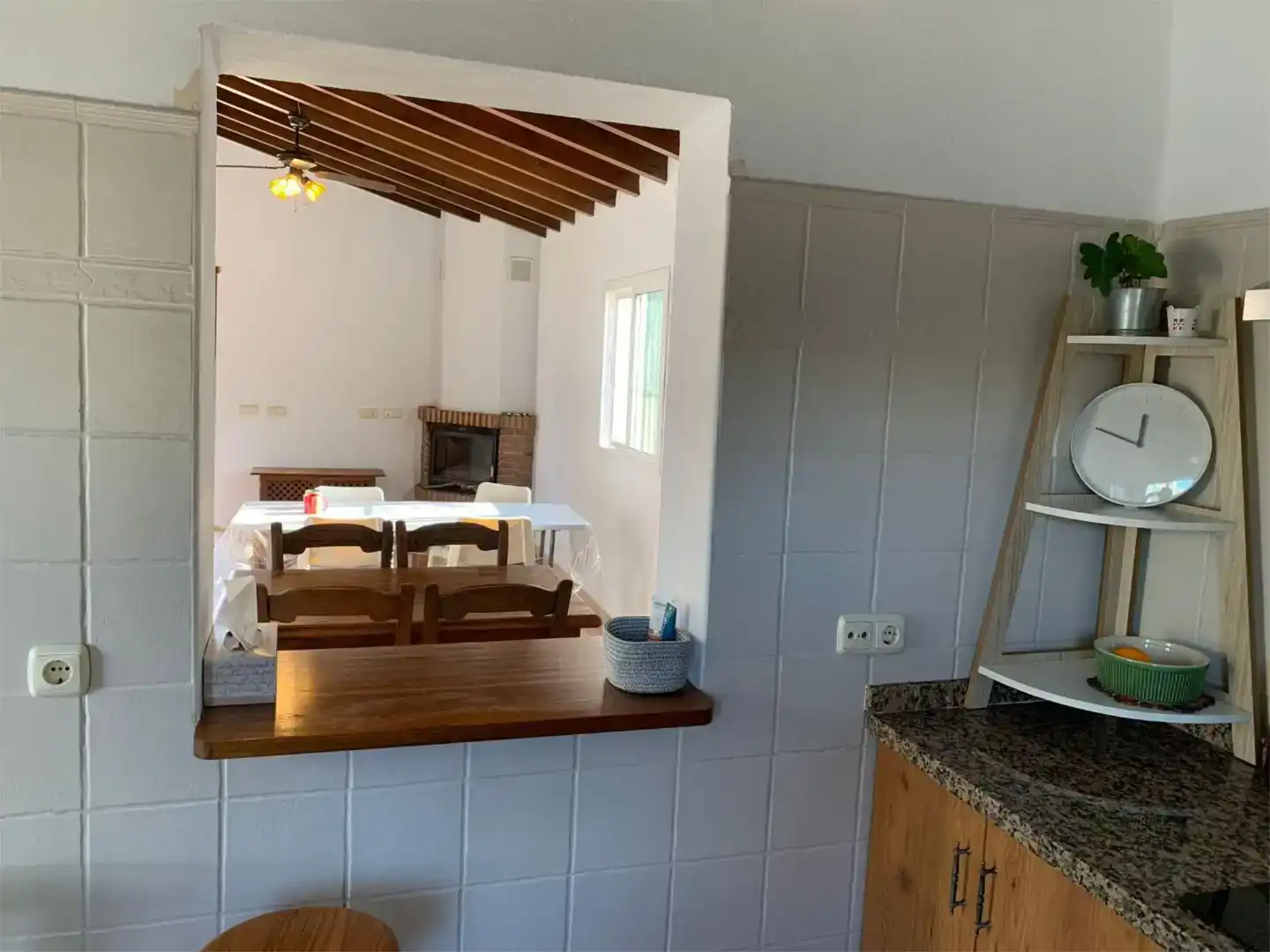 Küche von Country house zur Miete in Alhaurín El Grande mit Privatgarten, Schwimmbad und Möbliert