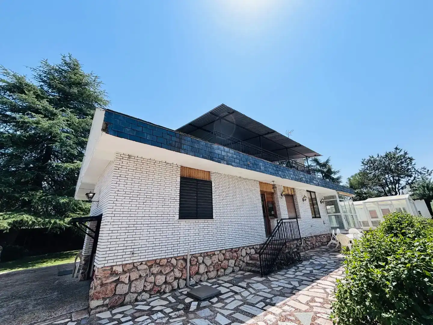 Vista exterior de Pis en venda en Nuevo Baztán amb Aire condicionat, Jardí privat i Parquet