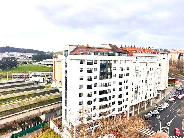 Vista exterior de Piso en venta en A Coruña Capital  con Calefacción, Parquet y Trastero