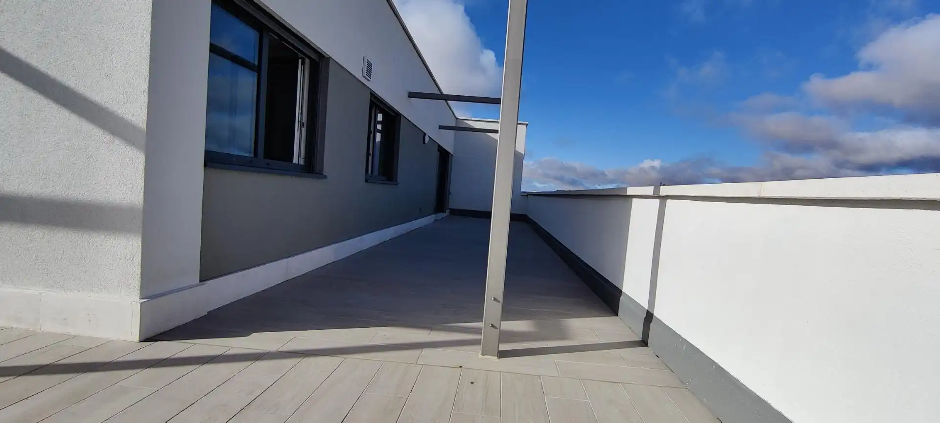 Terrasse von Dachboden zum Verkauf in Valladolid mit Heizung, Terrasse und Abstellraum