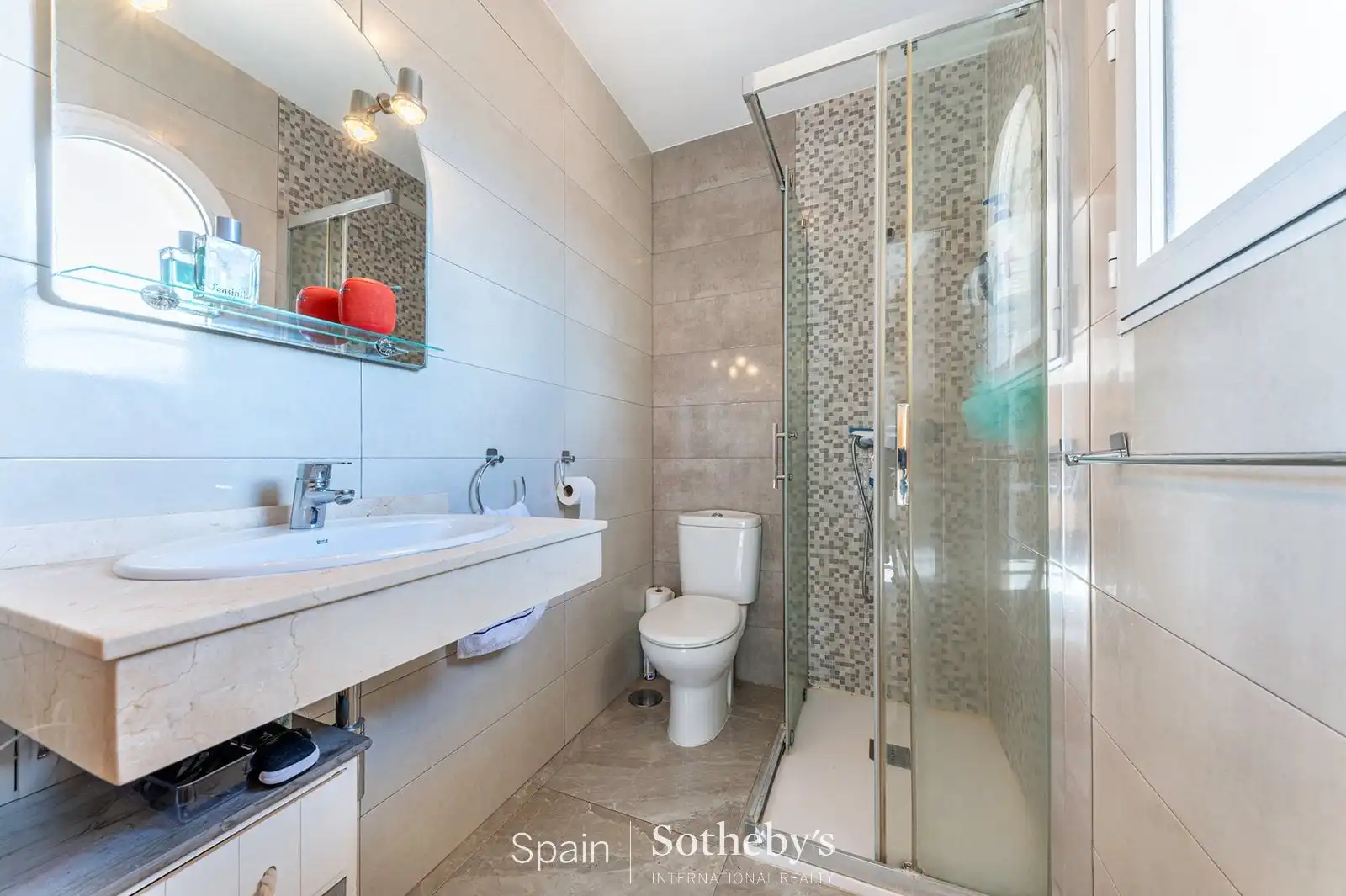 Baño de Casa o chalet en venta en Sax con Aire acondicionado, Calefacción y Jardín privado