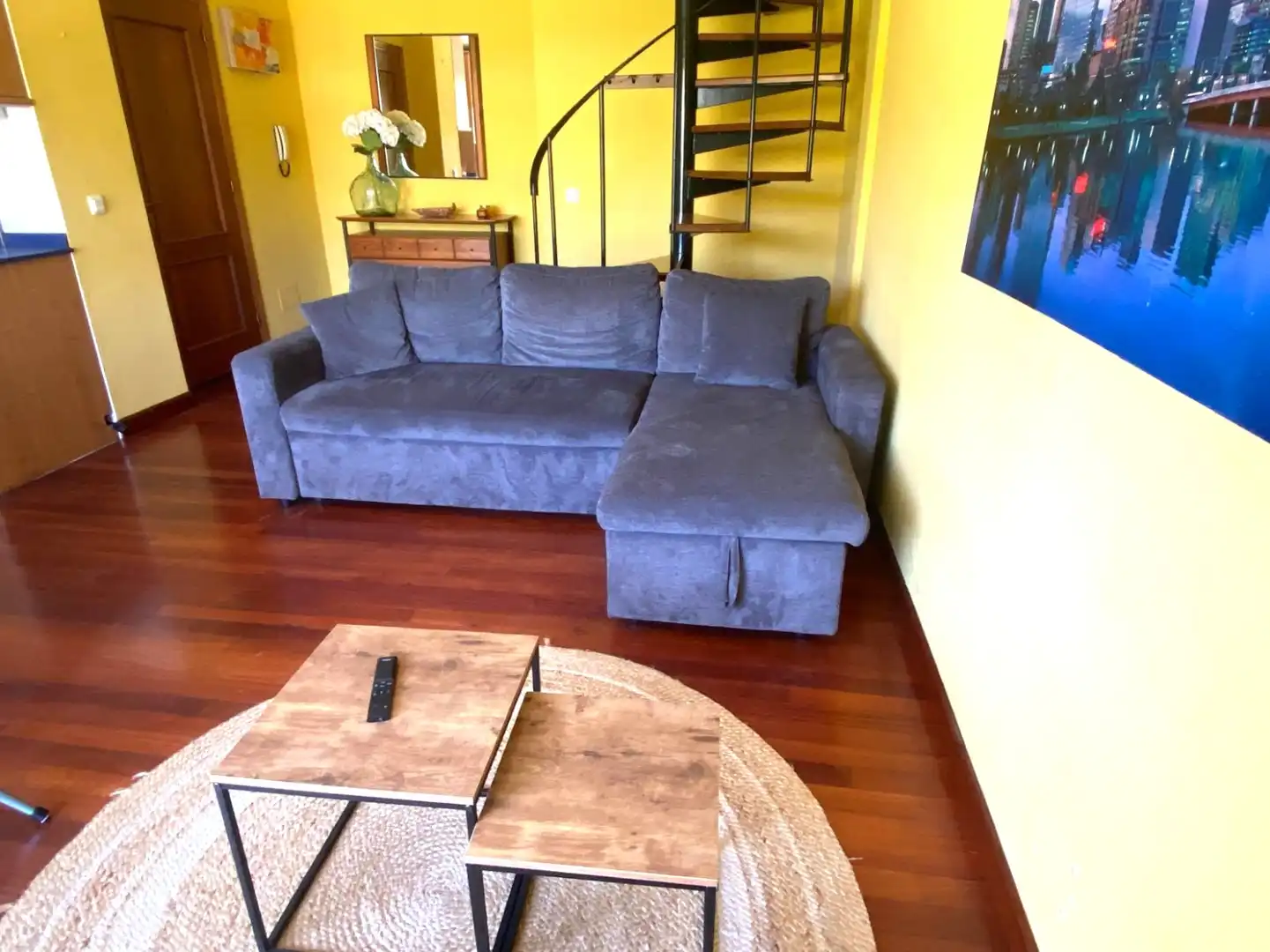 Sala de estar de Piso en venta en Cartes con Amueblado