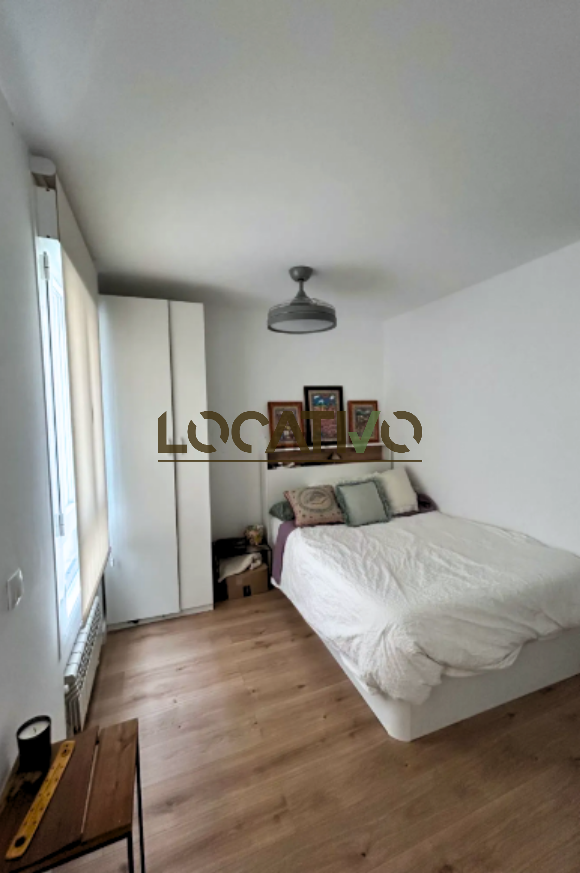 Bedroom of Flat to rent in  Madrid Capital  with Air Conditioner, Heating and Terrace