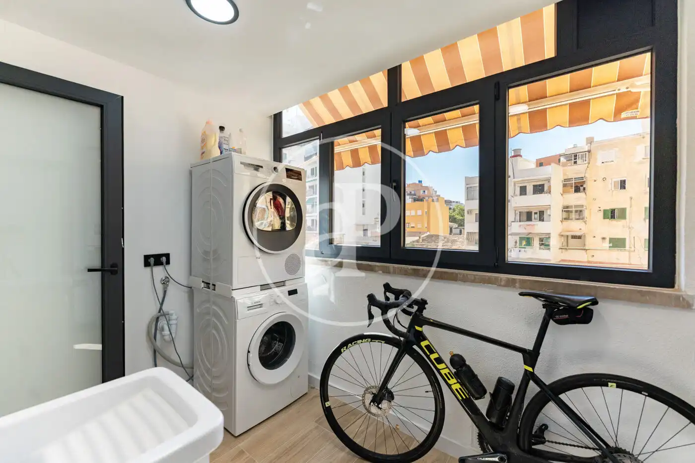 Terrasse von Wohnung zur Miete in  Palma de Mallorca mit Klimaanlage, Heizung und Haustiere erlaubt