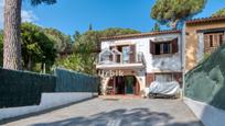 Exterior view of Single-family semi-detached for sale in Santa Cristina d'Aro  with Air Conditioner, Heating and Private garden
