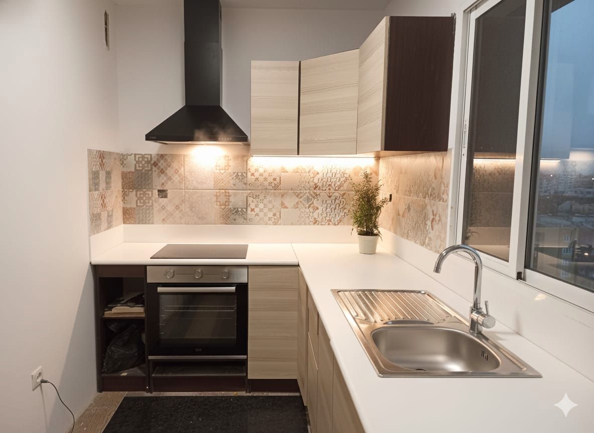 Kitchen of Flat for sale in Alicante / Alacant  with Furnished and Community pool