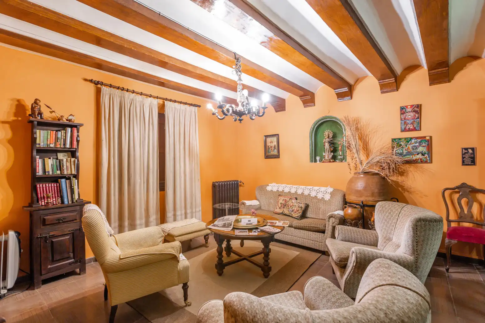 Sala de estar de Casa o chalet en venta en Allo con Calefacción, Jardín privado y Trastero