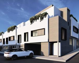 Exterior view of Single-family semi-detached for sale in Estepona  with Air Conditioner and Terrace