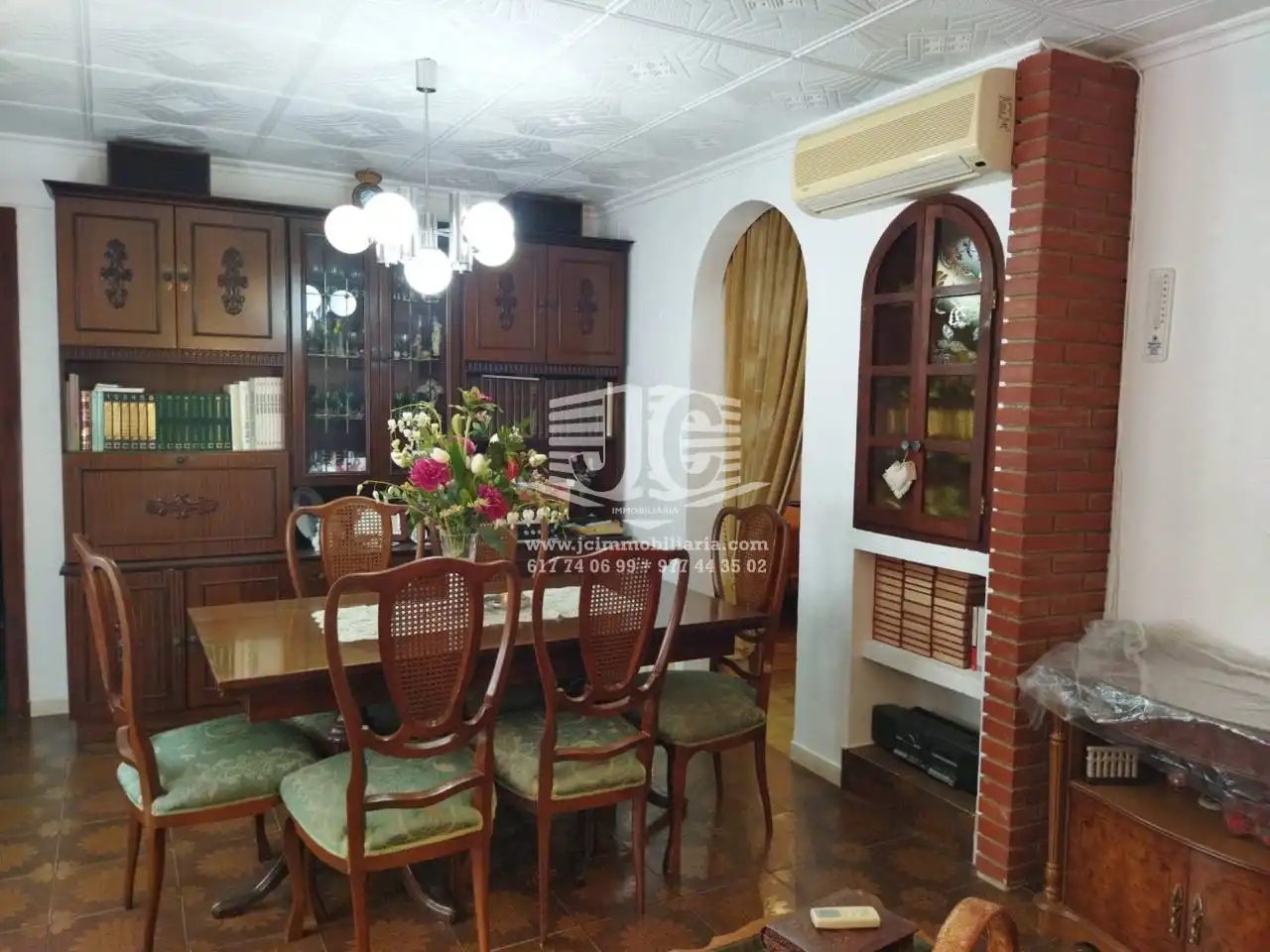 Comedor de Casa o chalet en venta en Tivenys con Aire acondicionado, Jardín privado y Terraza