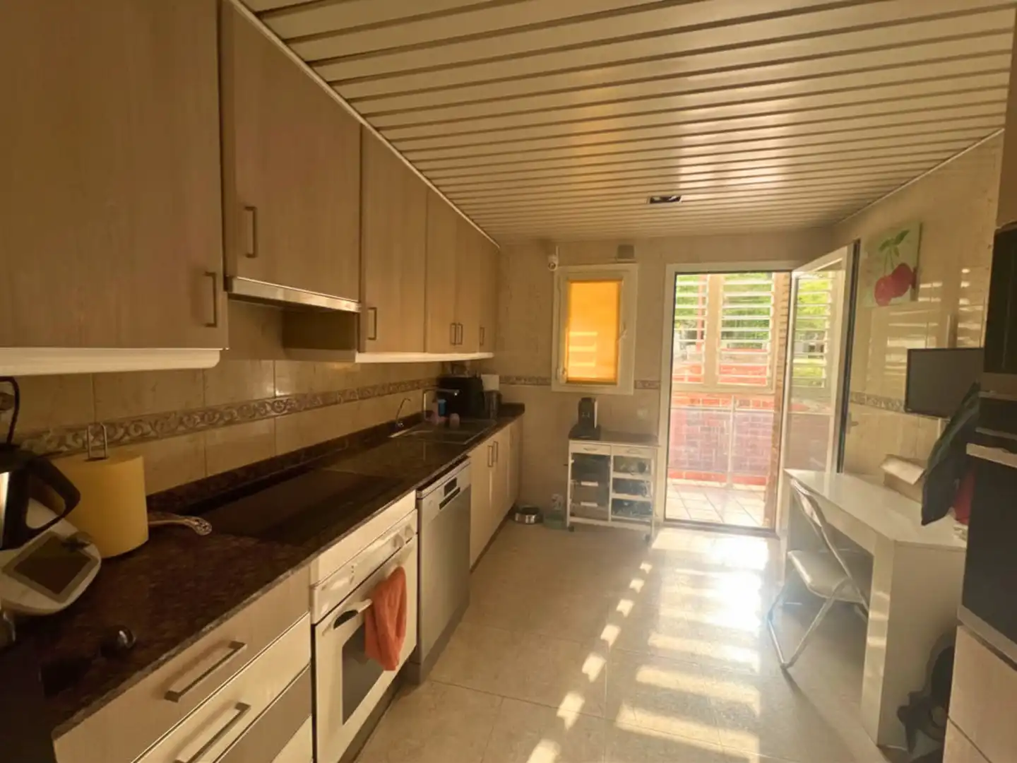 Cuina de Dúplex en venda en Castellbisbal amb Calefacció, Parquet i Terrassa